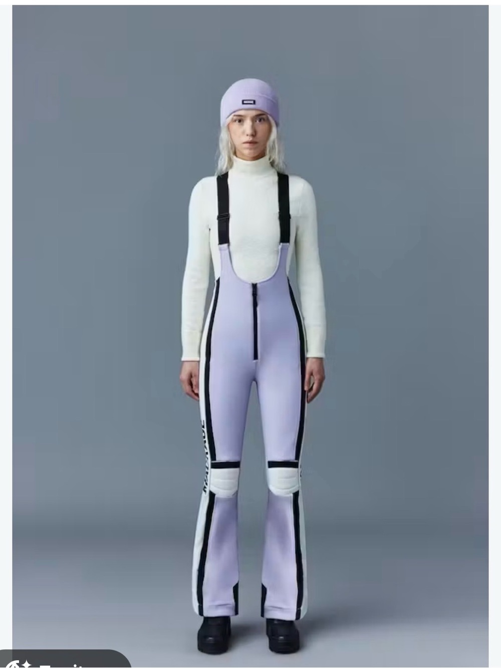 Mackage purple snow suit size small
